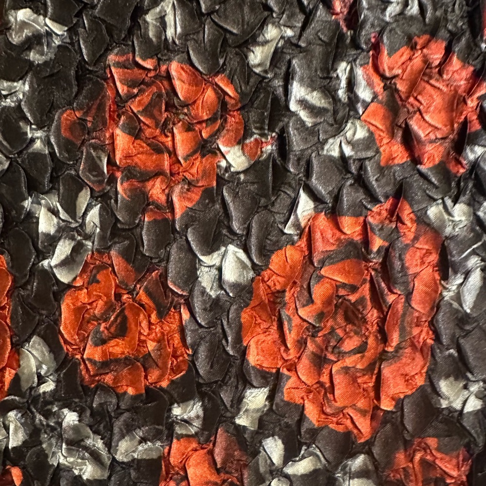 Joseph Ribkoff Textured Red Jacket - Picture 4 of 7